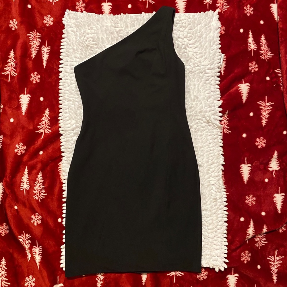 rag & bone one shoulder mini cocktail dress 2